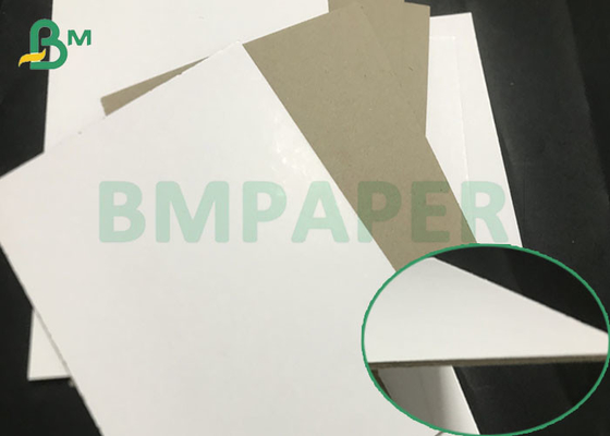 Reciclado reduza a polpa folhas laminadas brancas de 0.8mm a de 3mm/pretas grossas de Grey Paperboard