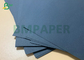 Rolo de papel preto não revestido 110 g/m² 350 g/m² para sacola de compras com largura de 1.000 mm