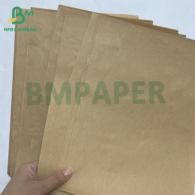 Alta resistência Boa extensão 70 90 GSM Papel Kraft Castanho Resistência à explosão