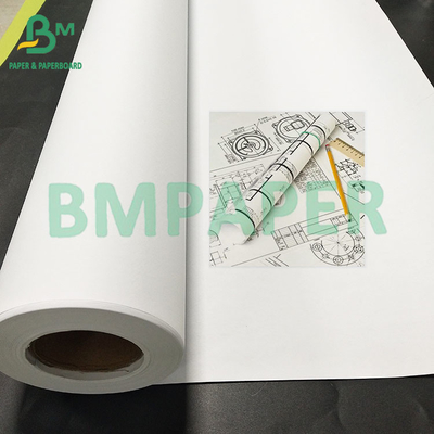 24" X 150' 20 Lb CAD papel de desenho 5 rolos/caixote 2"Core