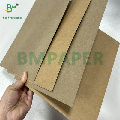 270 gr 300 gr Papel em espiral artesanal de formato largo não branqueado para sacos de compras 85cm 120cm