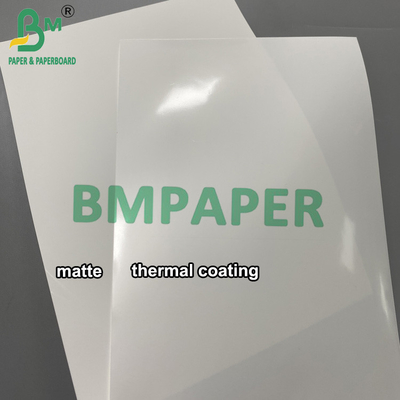 Papel sintético térmico Jumbo Roll 1090mm*8000m Material de papel de etiqueta resistente a rasgos
