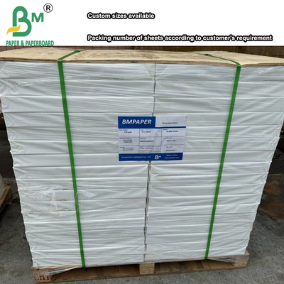 300um Papel sintético Pp mate para impressoras a jato de tinta Papel branco impermeável resistente a rasgos
