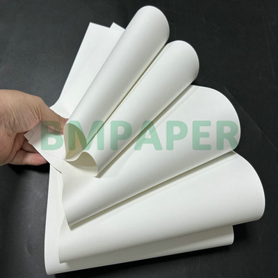 120um 130um Impressão a laser em branco mate Papel sintético para rótulos 33 cm x 48,5 cm