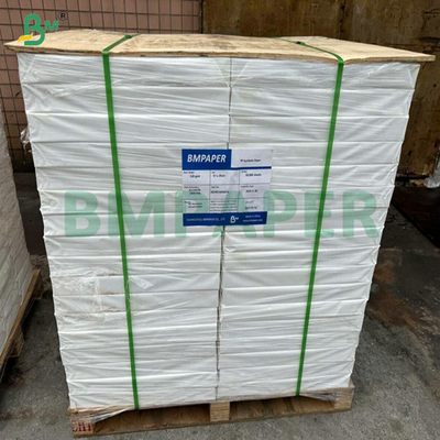 120um 130um Impressão a laser em branco mate Papel sintético para rótulos 33 cm x 48,5 cm