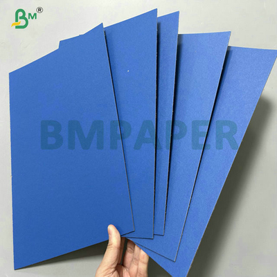 640 x 900 mm 1 mm 2 mm Cartão de cartão azul reciclado Grão para carteiras de papel