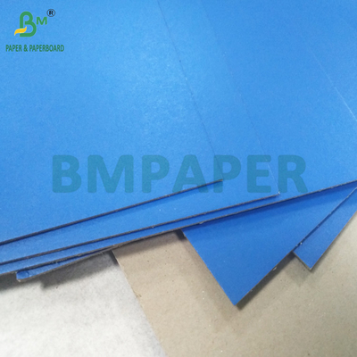 Boa planície Folders Cover Cartão laminado Verde Azul Cores de volta cinza