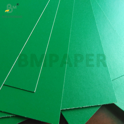 Boa planície Folders Cover Cartão laminado Verde Azul Cores de volta cinza