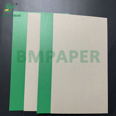 1.1mm 1.2mm Verde revestido Lacado Rigidez Papelão de Grão de volta Cartão duro