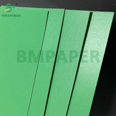 1.1mm 1.2mm Verde revestido Lacado Rigidez Papelão de Grão de volta Cartão duro