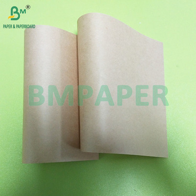 60gm 100% de madeira virgem Pulpa Castanho Bolsas Kraft Papel Para Embalagem de Alimentos