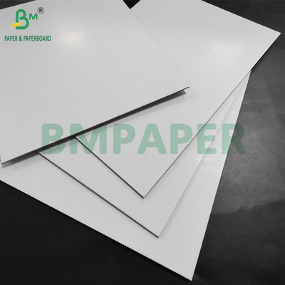 1 mm Cartão revestido de argila branca de dois lados para eletrônicos Pacote 70 x 100 cm