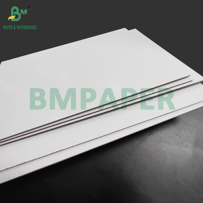 1 mm Cartão revestido de argila branca de dois lados para eletrônicos Pacote 70 x 100 cm