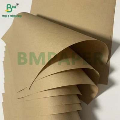 Papel Kraft Castanho sem revestimento 70gm75gm Para Saco de Embalagem de Cimento Camada externa imprimível