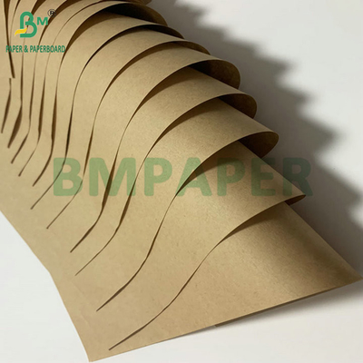 Papel Kraft Castanho sem revestimento 70gm75gm Para Saco de Embalagem de Cimento Camada externa imprimível