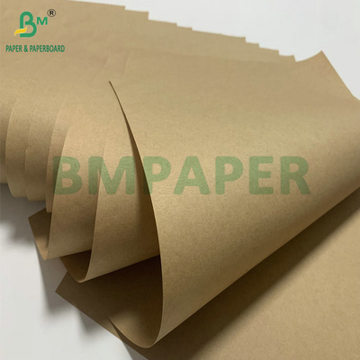 Papel Kraft Castanho sem revestimento 70gm75gm Para Saco de Embalagem de Cimento Camada externa imprimível