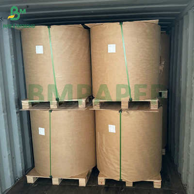 Papel Kraft Castanho sem revestimento 70gm75gm Para Saco de Embalagem de Cimento Camada externa imprimível