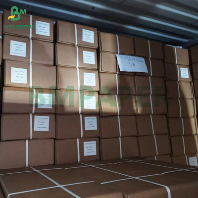 108g 130g papel de impressão a jato de tinta de cor rolos de papel brilhante revestimento Matt A0 tamanho 841mm X 50yards