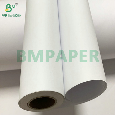 92 Brilhante 20lb CAD Plotter Papel Roll Cartão embalagem 36' X 300ft 2' Núcleo