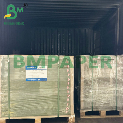 1.2mm 1.5mm Cor Verde Laminado Gray Back Board Para caixa de jóias