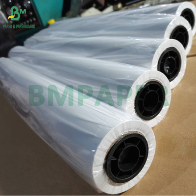 50gm 180gm Papel de rastreamento para rótulos de vestuário assistente de computador desenhados rolos de papel