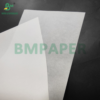 35gm 38gm Embalagem de alimentos Papel branco à prova de gordura para Sandwich Kit 7 635mm