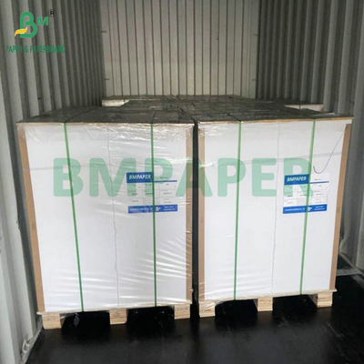 Papel de base de alta resistência à moldagem brilhante de 65 gm 75 gm C1S para fabricação de etiquetas de cerveja