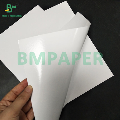Papel revestido digital brilhante de lado duplo para impressão a laser a cores