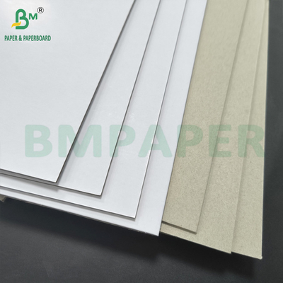 Revestimento de barro de cartão 1 mm 1,2 mm Cartão branco unilateral