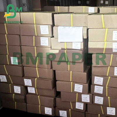 Papel de empréstimo de plotter branco brilhante para impressão CAD 36 "x 150ft 20LB em 2" Core