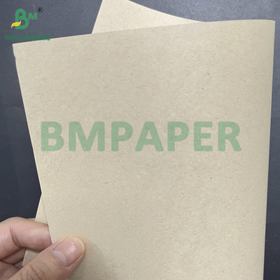 100 300 GSM Folha de papel de cana de açúcar castanho leve reciclável
