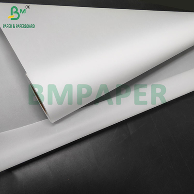 Papel de rastreamento de jato de tinta translúcido de 83 gm 93 gm para esboço de desenho 914 mm x 50 m