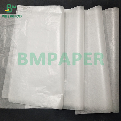 20 gm de papel branco semitransparente para embalagem de roupas