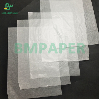 20 gm de papel branco semitransparente para embalagem de roupas
