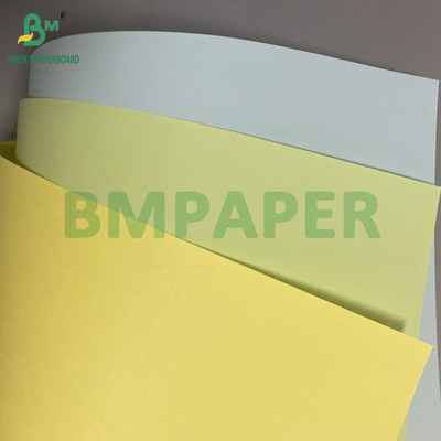 110gm Papel Offset de cor brilhante Folhas multicoloridas sem madeira Pacote em rebanho
