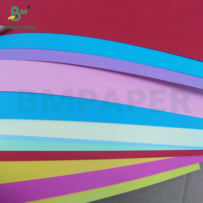 Papel verde-azul opaco 55-150gm Cores claras e escuras