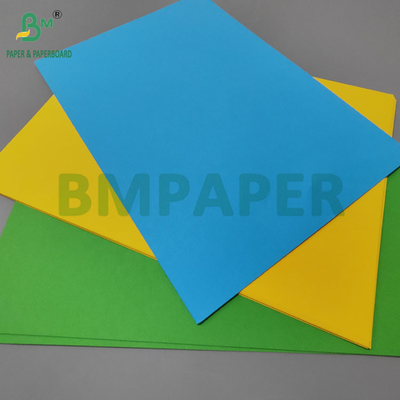110gm 150gm Cor Papel Bristol Para Artesanato 700 x 1000mm Boa Impressão