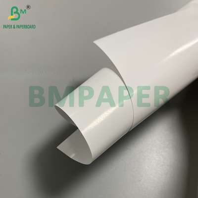 Papel revestido com brilho de 150gm para impressora de toner a laser 3 polegadas Core 841mm 420mm Rolls