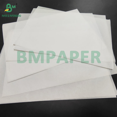 Papel de embalagem à prova de gordura de cor branca e café de 38 gm para revestimento de batatas fritas