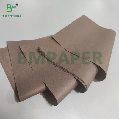 Papel de embalagem à prova de gordura de cor branca e café de 38 gm para revestimento de batatas fritas