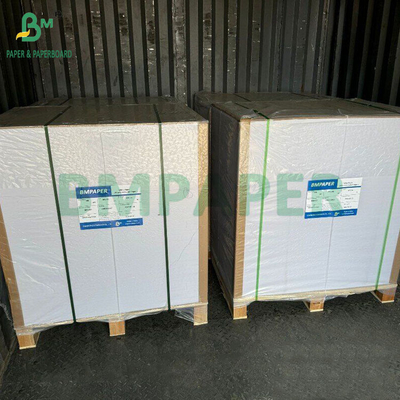 Impressão a laser de papel revestido brilhante de dois lados para folhetos de 32 x 45 cm