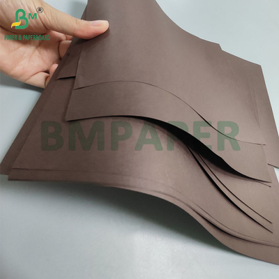 Papel à prova de gordura de cor castanha-doce para muffins Kit 3 5
