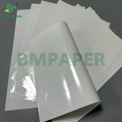 Papel revestido em PE 100% à prova d'água, brilhante, de dois lados, de 100 gramas, para fabricação de sacos de embalagem de sementes