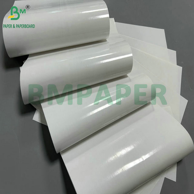 Papel revestido em PE 100% à prova d'água, brilhante, de dois lados, de 100 gramas, para fabricação de sacos de embalagem de sementes