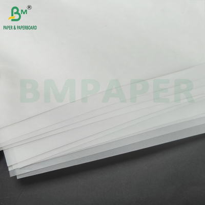 Papel de rastreamento de 24 polegadas x 55 polegadas, papel de rastreamento branco, papel de rastreamento translúcido
