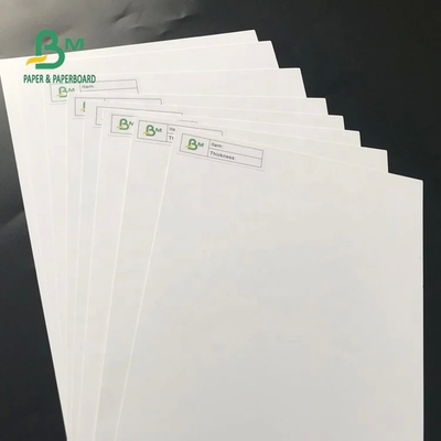 Papel de arte brilhante revestido de dois lados, revestido de dois lados, de 100 g a 400 g. Embalagem de revestimento diferente