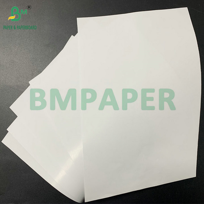 60# 80g 90g C1S revestido de um lado papel de arte de superfície brilhante 28' x 24'