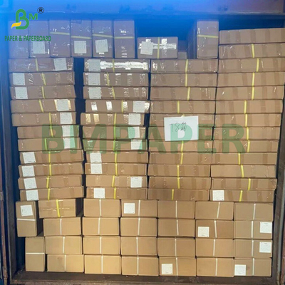 Superfície lisa 20lb 18' 24' Papel de plano de dupla face para impressora a jato de tinta de grande formato
