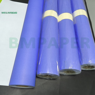 Papel de plano digital de lado único Papel azul de 24 x 50 metros