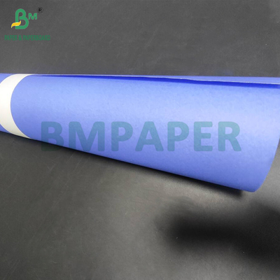 Papel de desenho azul roxo para engenharia 610 mm x 50 m